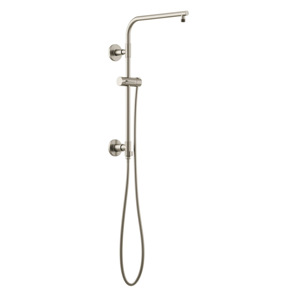 Brizo Essential™ Shower 18" Linear Round Shower Column, Luxe Nickel