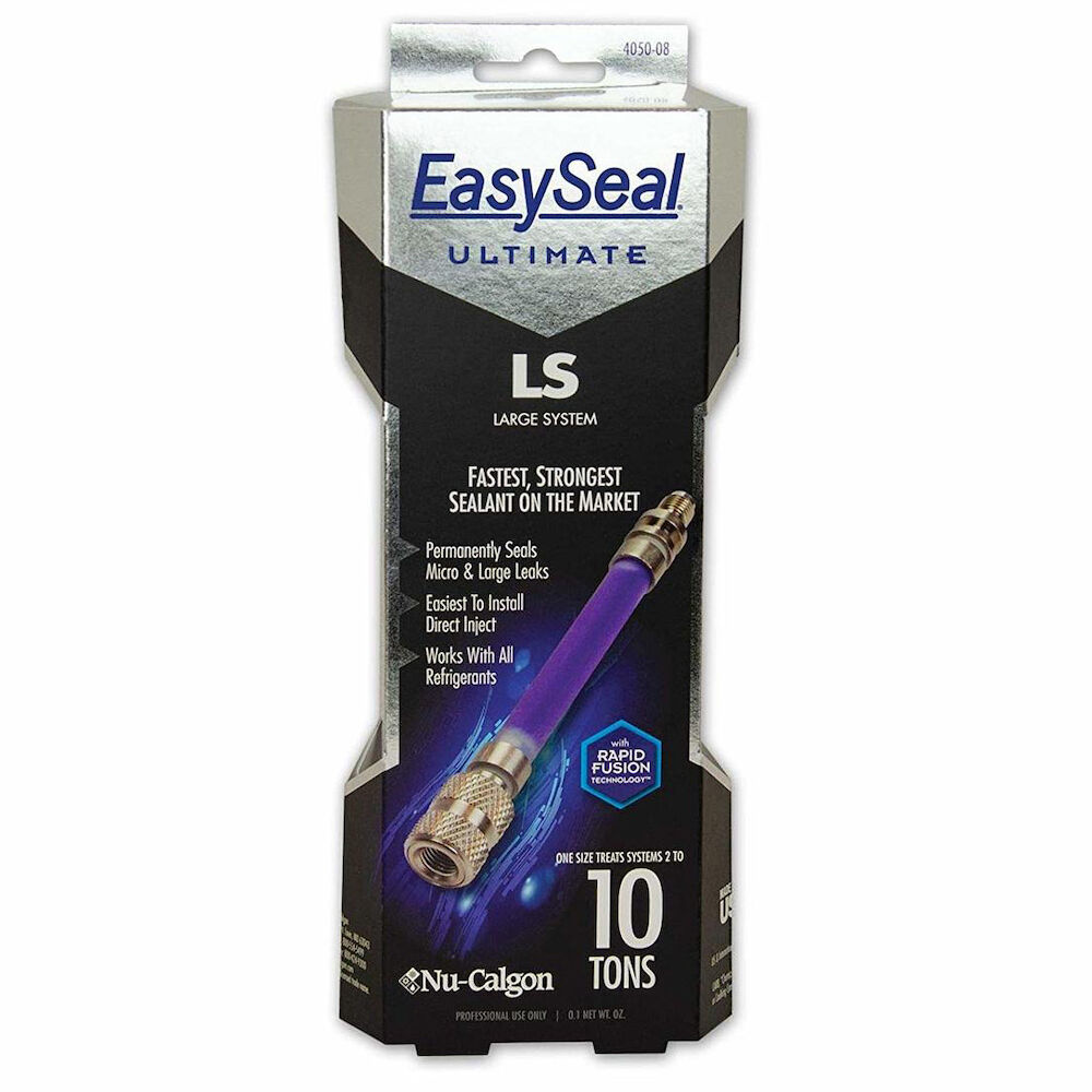Nu-Calgon EasySeal® 4050-08 Direct Inject Refrigerant Leak Sealant, Liquid, Slight Green