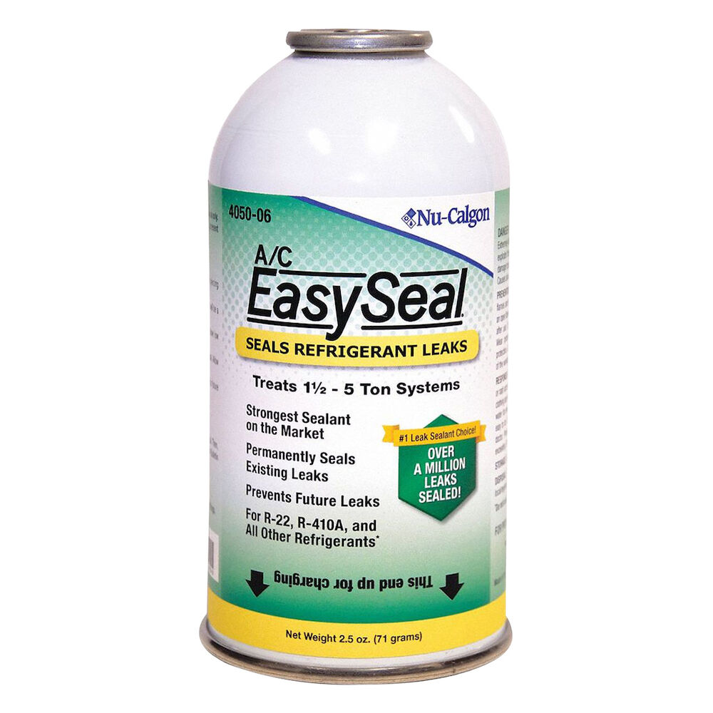Nu-Calgon A/C EasySeal® 4050-06 Leak Sealant, 3 oz Can, Liquefied Gas, 9.1