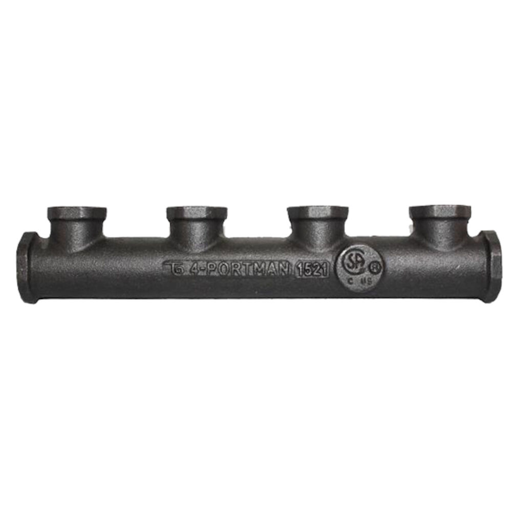 Gastite® 4-PORTMAN-M 1/2" FPT 4-PORT 3/4" FXM Manifold