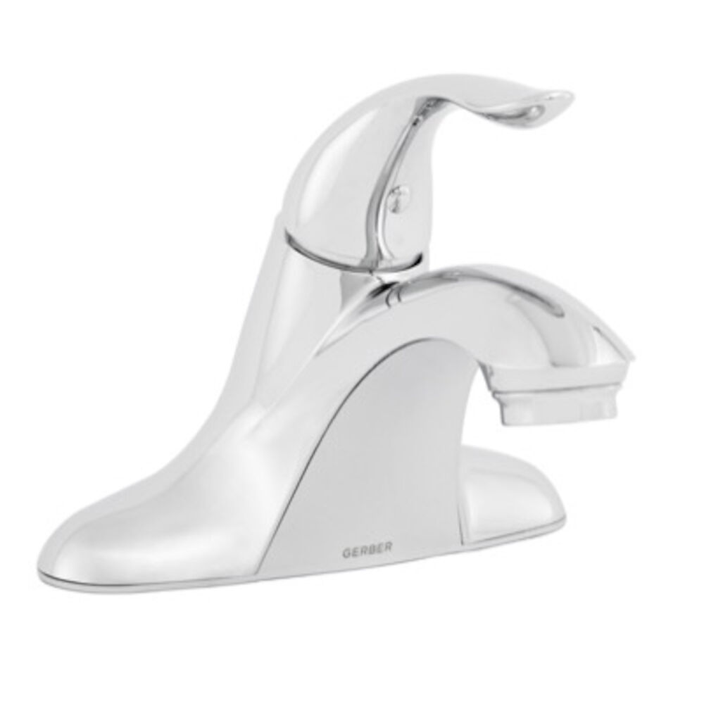 40-024 Viper™ Single Handle Lavatory Faucet w/ Metal Touch Down Drain, Chrome