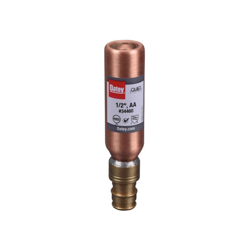Oatey® 34460 AA Hammer Arrestors, Straight, 1/2 in,  F1960 PEX