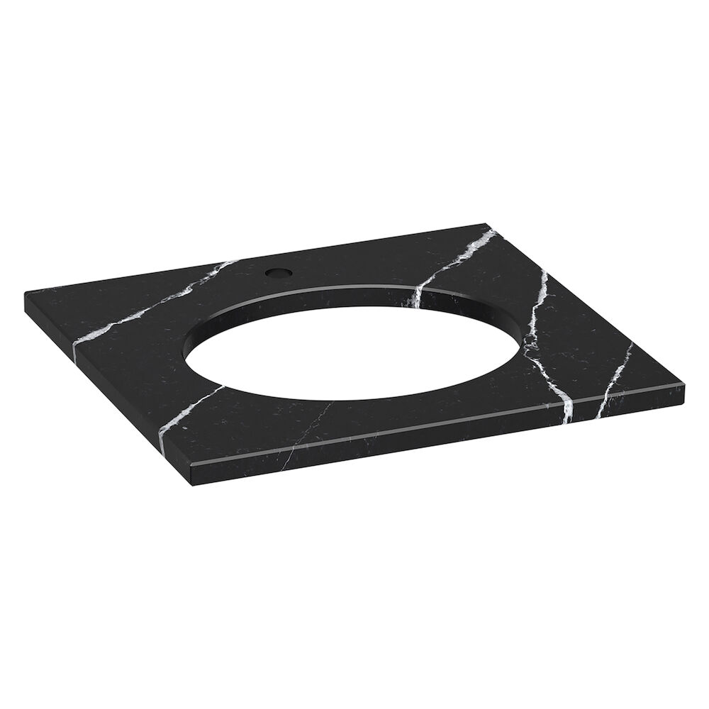 Kohler® 28247-EMQ Silestone Quartz 25-in Vanity Top w/ Oval Cutout, ET Marquina