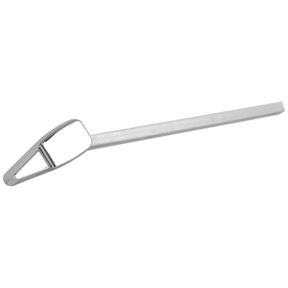 Mansfield® 533551 41 Series Left Hand Pop Tank Trip Lever, Lock Nut, Plastic, Chrome Plated