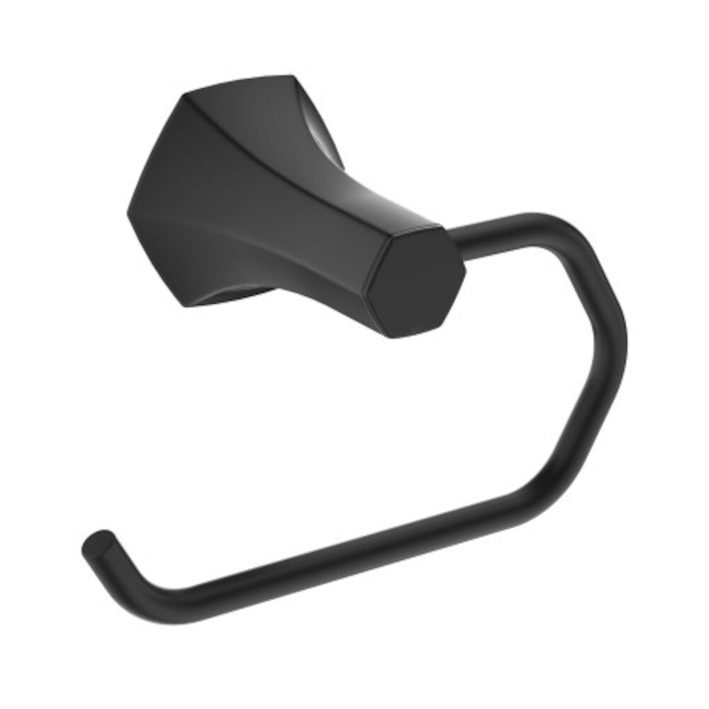 04837670 Locarno Toilet Paper Holder, Matte Black