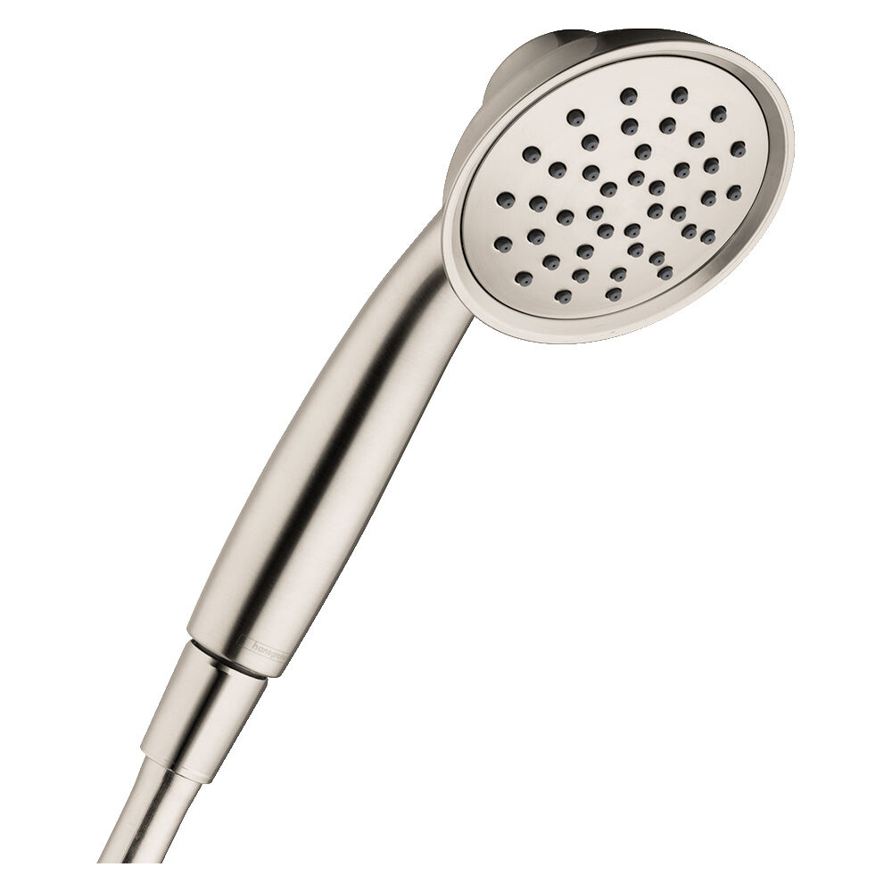 04783820 Hansgrohe Joleena Handshower, 1-Jet, 1.5 gpm, Polished Nickel