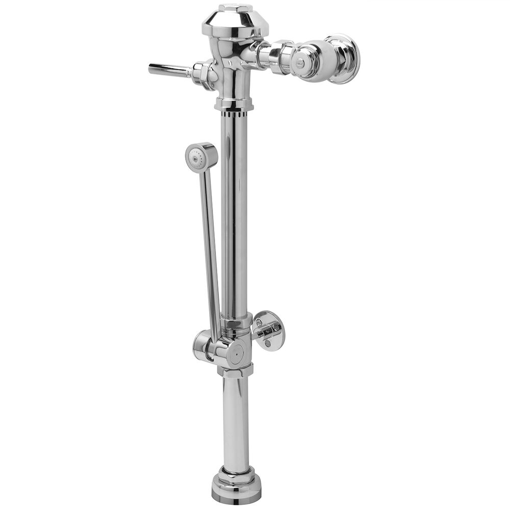 AquaVantage AV® Z6000AV-BWN Exposed Flush Valve, 3.5 gpf, 1" Inlet, 10 to 100 psi, Polished Chrome