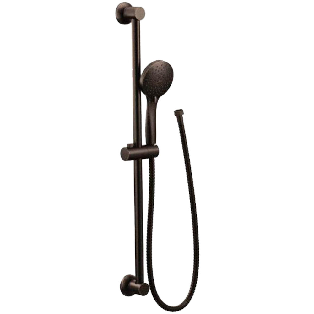 3558EPORB 5-Function Eco-Performance Handheld Shower With Slide Bar, Oil Rubbed Bronze