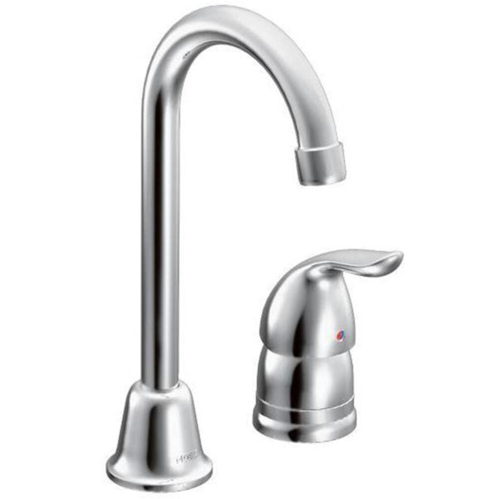 4904 Chateau® Bar Faucet, 2 gpm, Chrome Plated, 1 Handle, Domestic