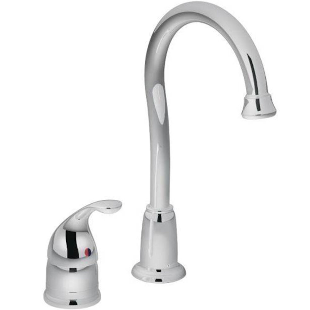 Moen® 4905 Camerist® Bar Faucet, 1.5 gpm, 1 Handle, Chrome Plated, Domestic