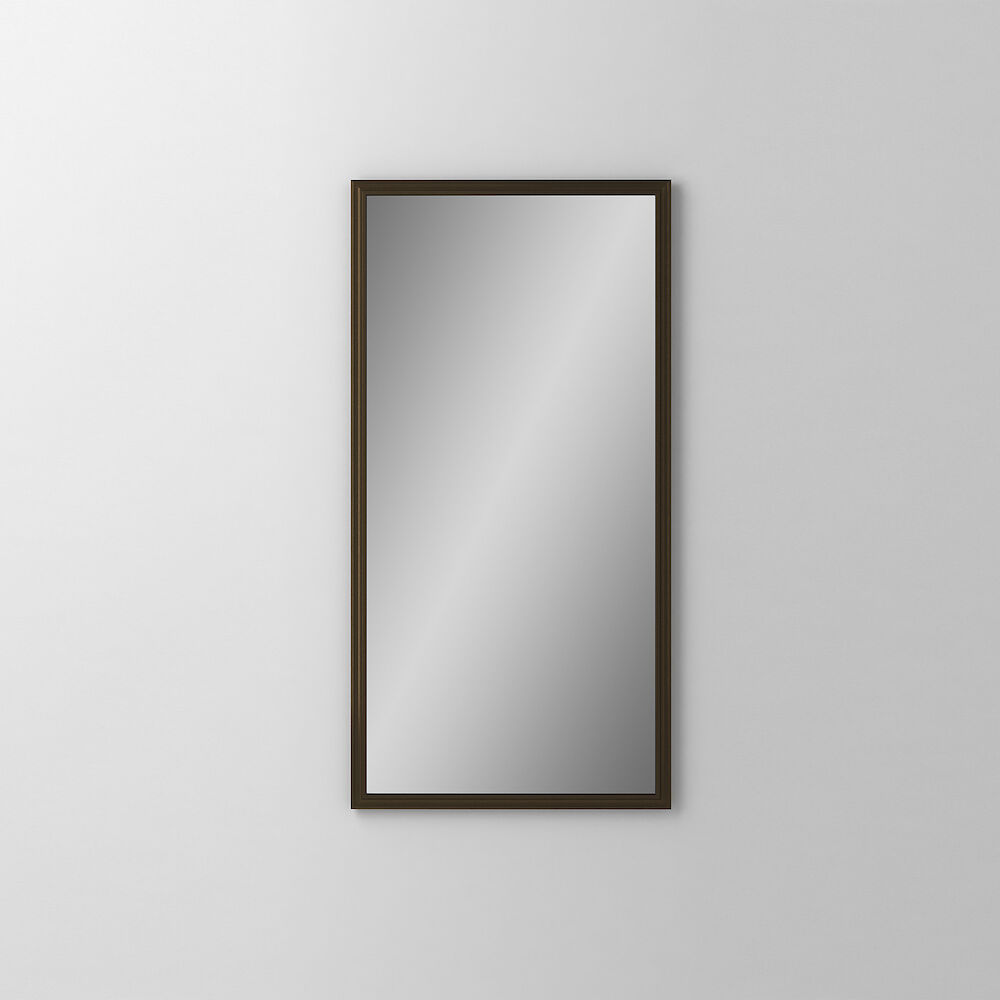 DM2040RM75 Main Line Mirror, 20" x 40" x 1-5/8", Rosemont Frame, Brushed Bronze