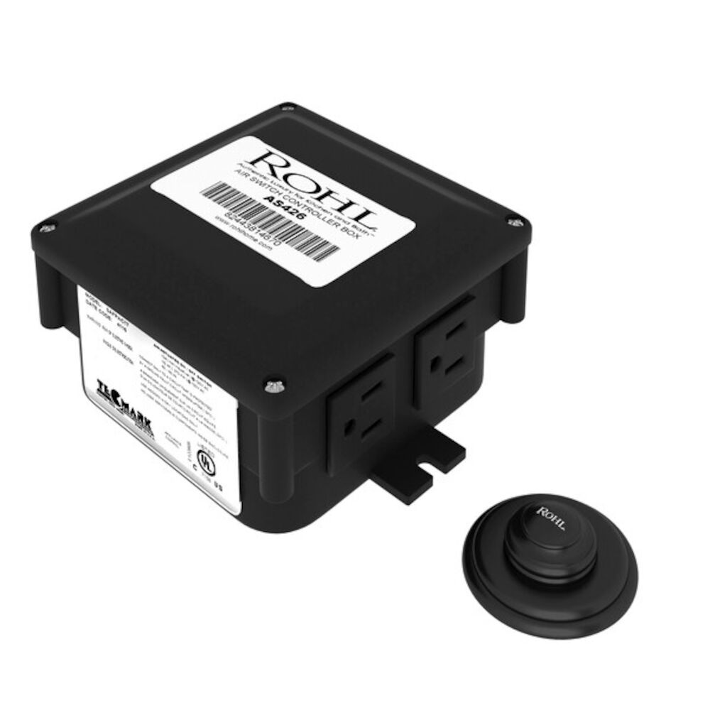 AS550MB MBLK WSTE DISP C TRL BX W/ AIR SWTCH BTTN