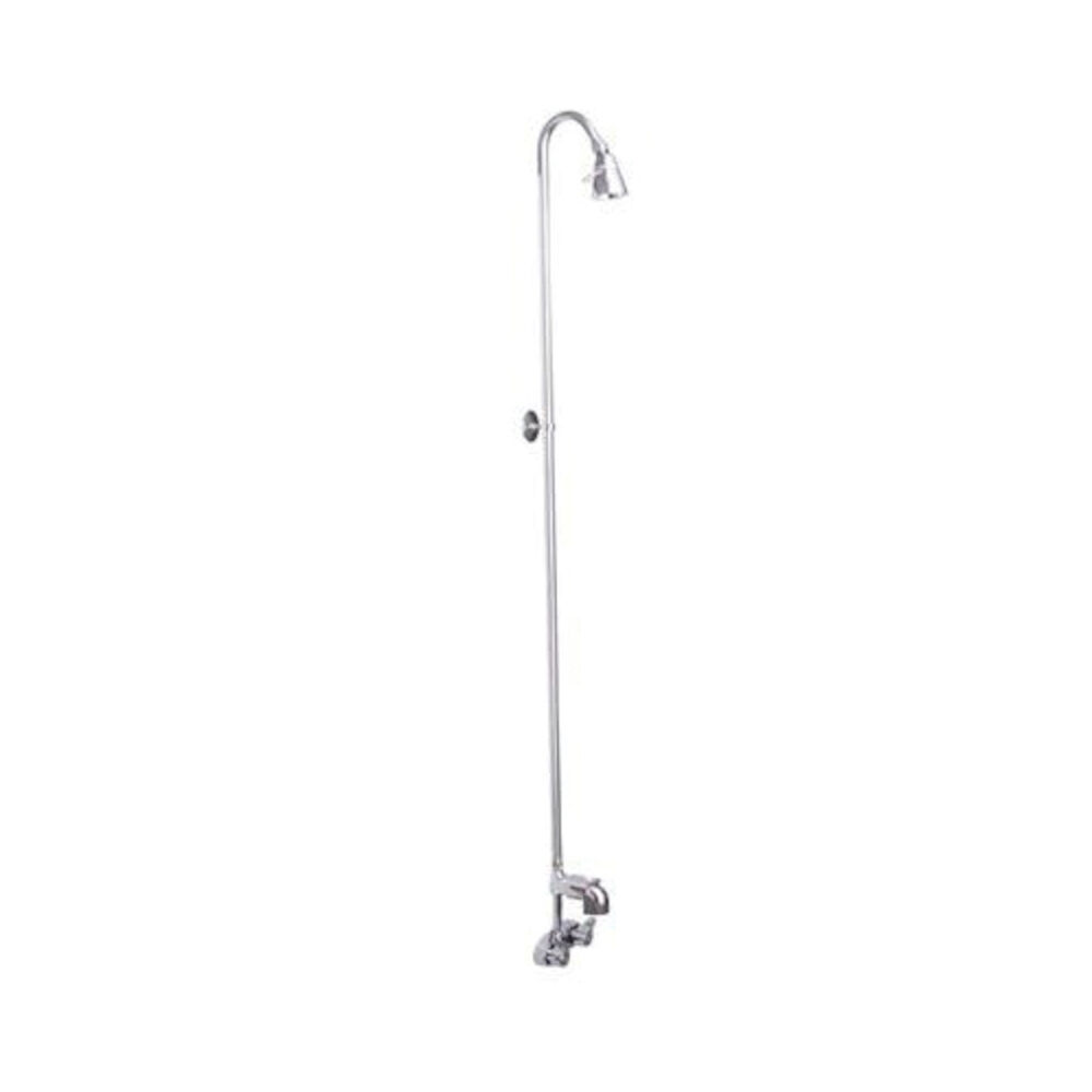 Barclay 4199-CP Diverter Bathcock, 4 gpm Flow Rate, 3-3/8" Center, Polished Chrome, 2 Handles, Domestic