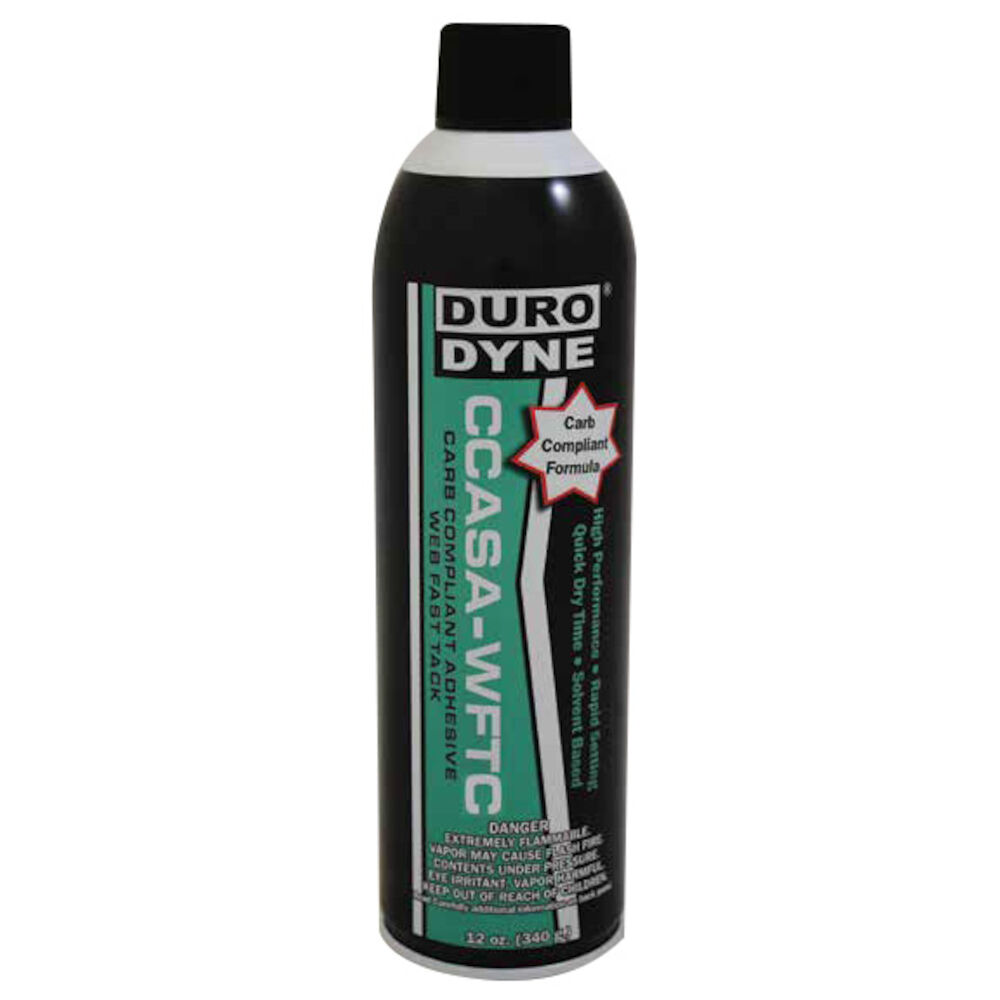 Duro Dyne® 5164 CCASA-WFTC Carb Compliant Insulation Adhesive, 12 oz