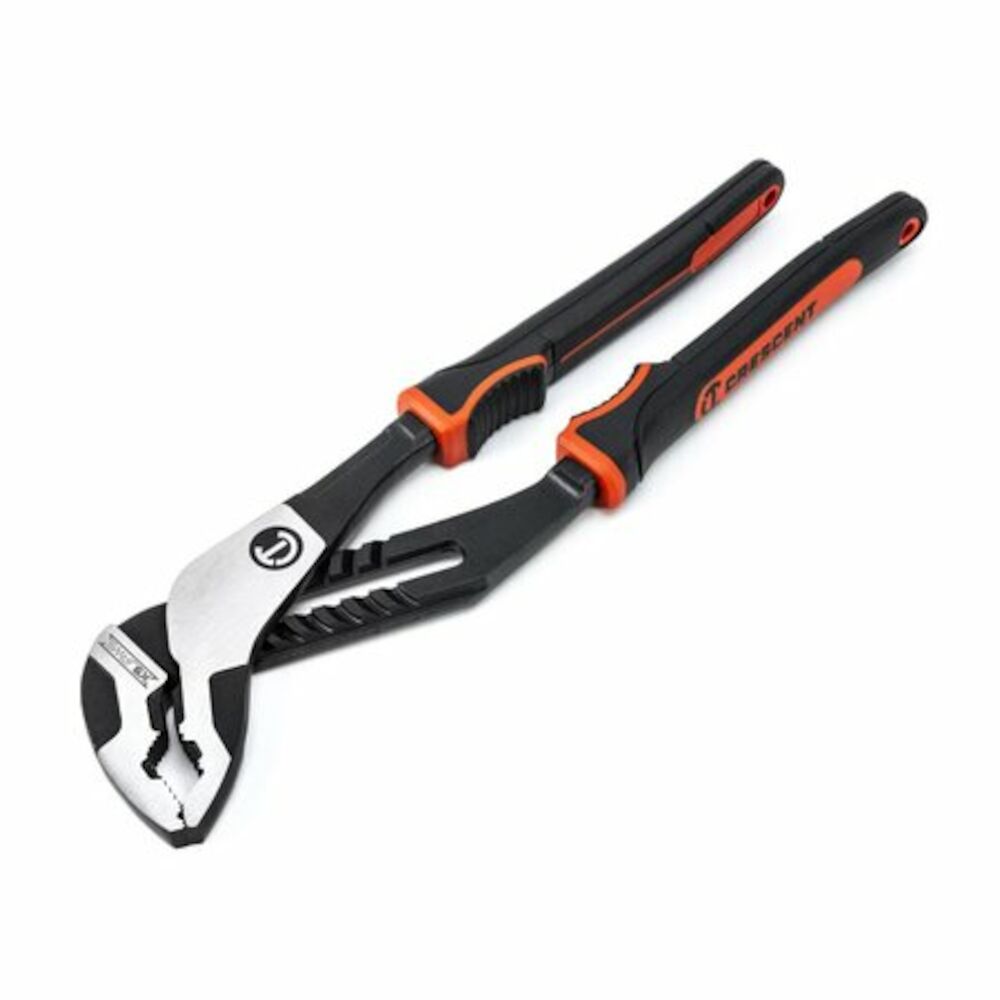 Crescent® Z2 K9™ V-Jaw Dual Material Tongue and Groove Pliers, 12 in, Cushion Grip