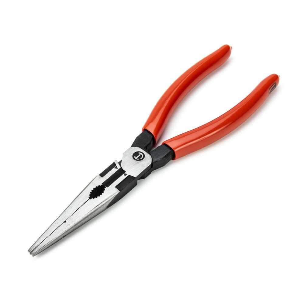 Crescent® Z6548 Z2 Dipped Handle Long Nose Pliers, 8 in, Dipped Handle