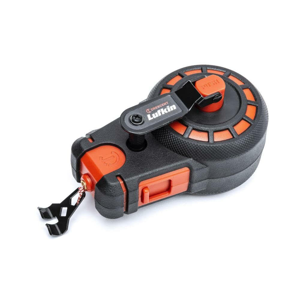 Crescent® CL50 50' Compact Chalk & Reel w/ Blue Chalk, 1.5 oz, Push Button Release