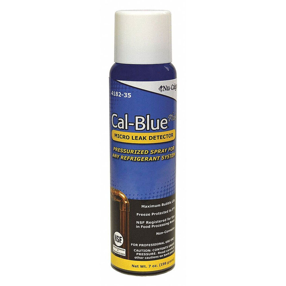 Cal-Blue® Plus 4182-35 Gas Leak Detector, 7 oz Spray Bottle, Spray Form, Blue, Neutral Odor/Scent