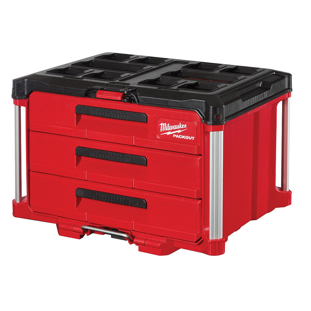 Milwaukee® Tool 48-22-8443 PACKOUT™ Drawer Tool Box, 14.3" H x 22.2" W x 16.3" D