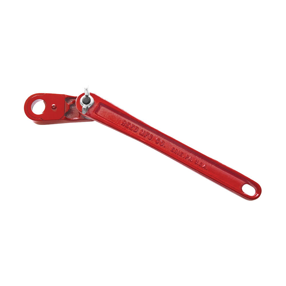 Reed Thru-Bolt™ 02263 Adjustable Ratchet Wrench Handle, Malleable Cast Iron