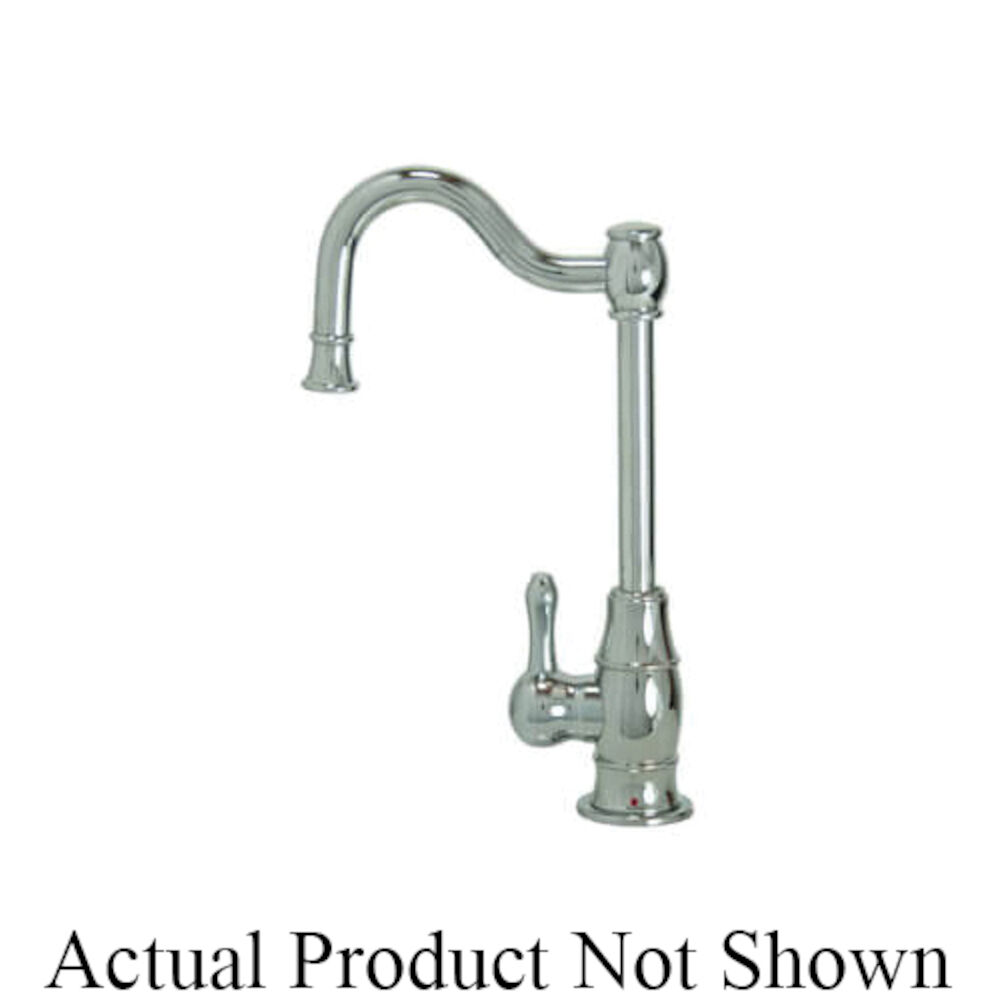 Mountain Plumbing Products MT1870-NL/CPB Francis Anthony Hot Water Faucet With Traditional Double Curved Body, Polished Chrome, Import