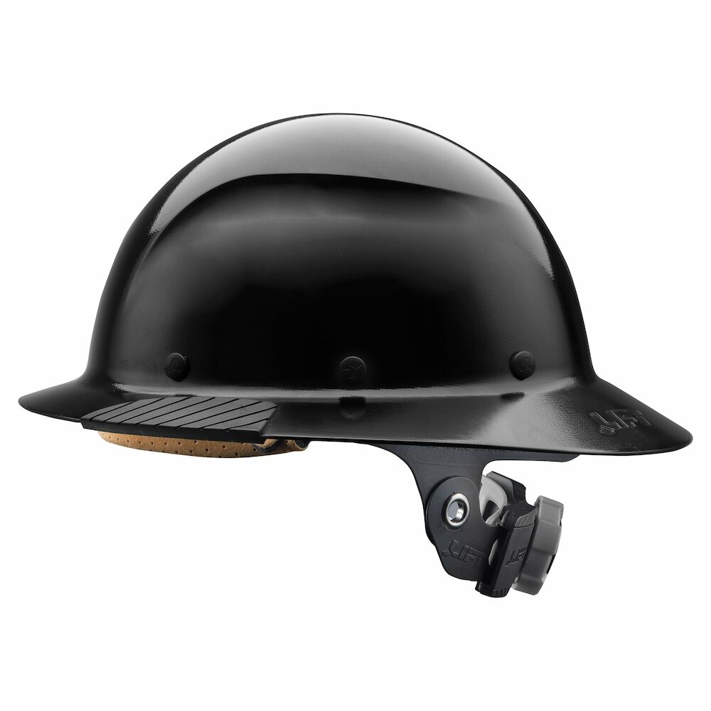 HDF-15KG Dax Full Brim Hard Hat, Black