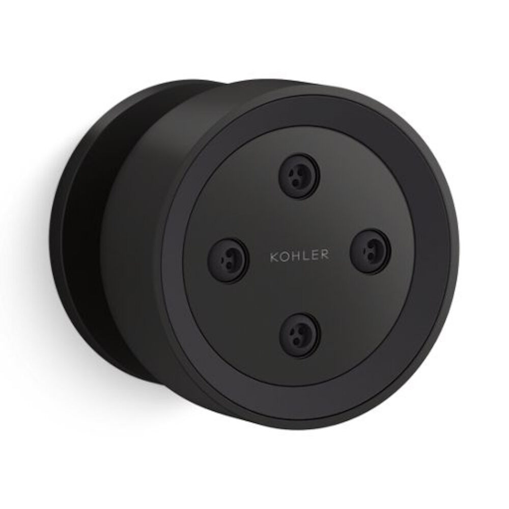 Kohler® 26299-BL Statement™ Single-Function Round Adjustable 2.5 gpm Body Spray, Matte Black