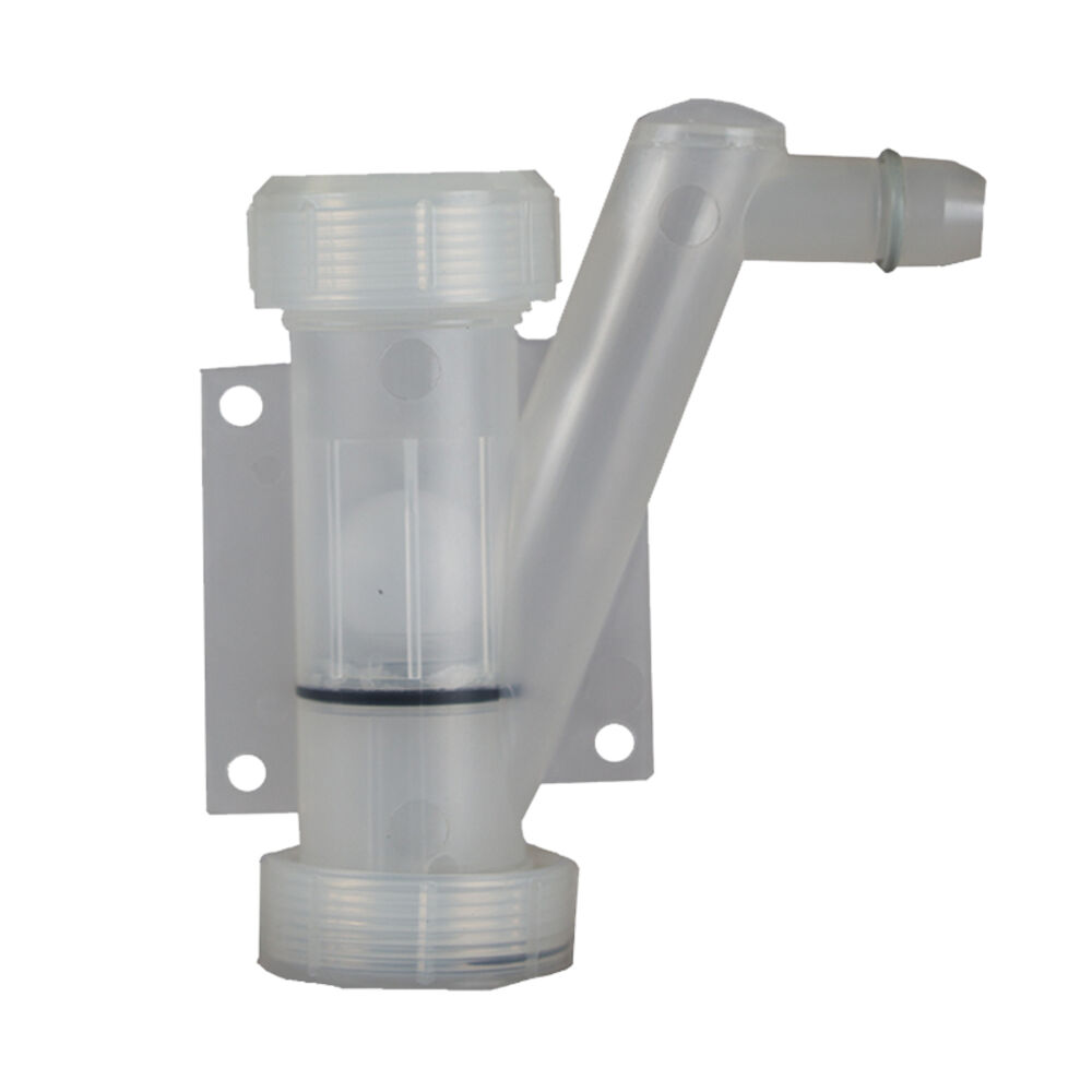 IASJBVS Universal Ball Valve Siphon, Polypropylene, Domestic