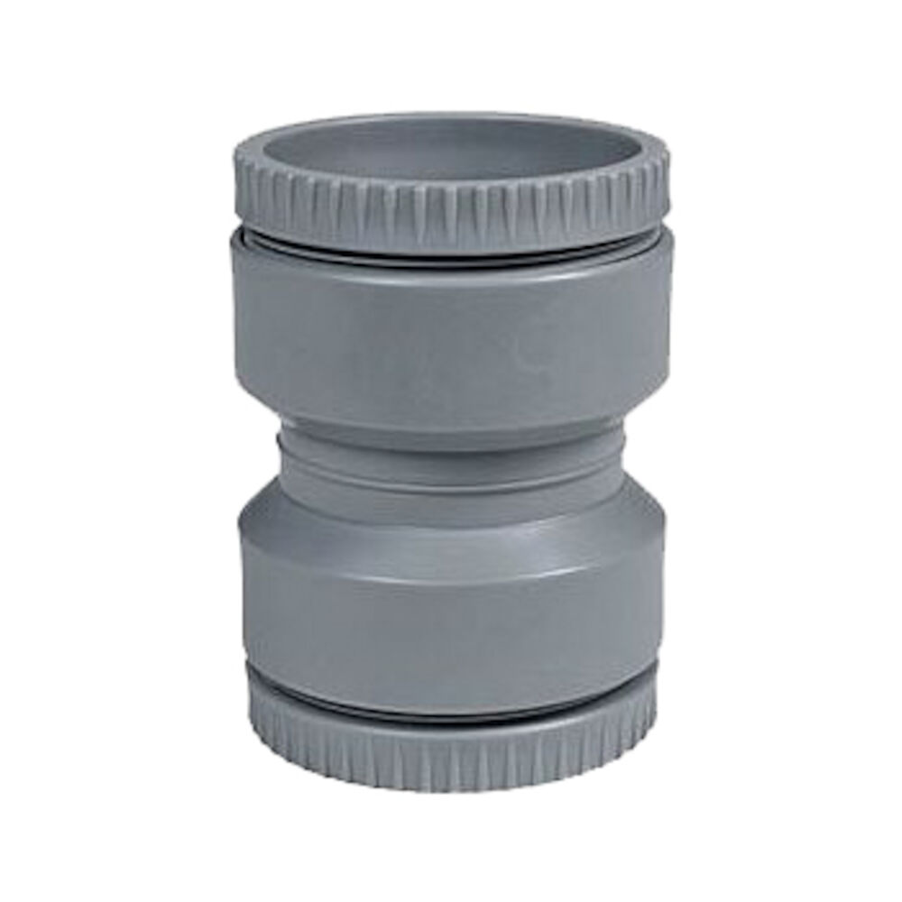 IFFFC03 Flex to Flex Coupler, 5-1/2" L, 3" Dia, Polypropylene, Domestic