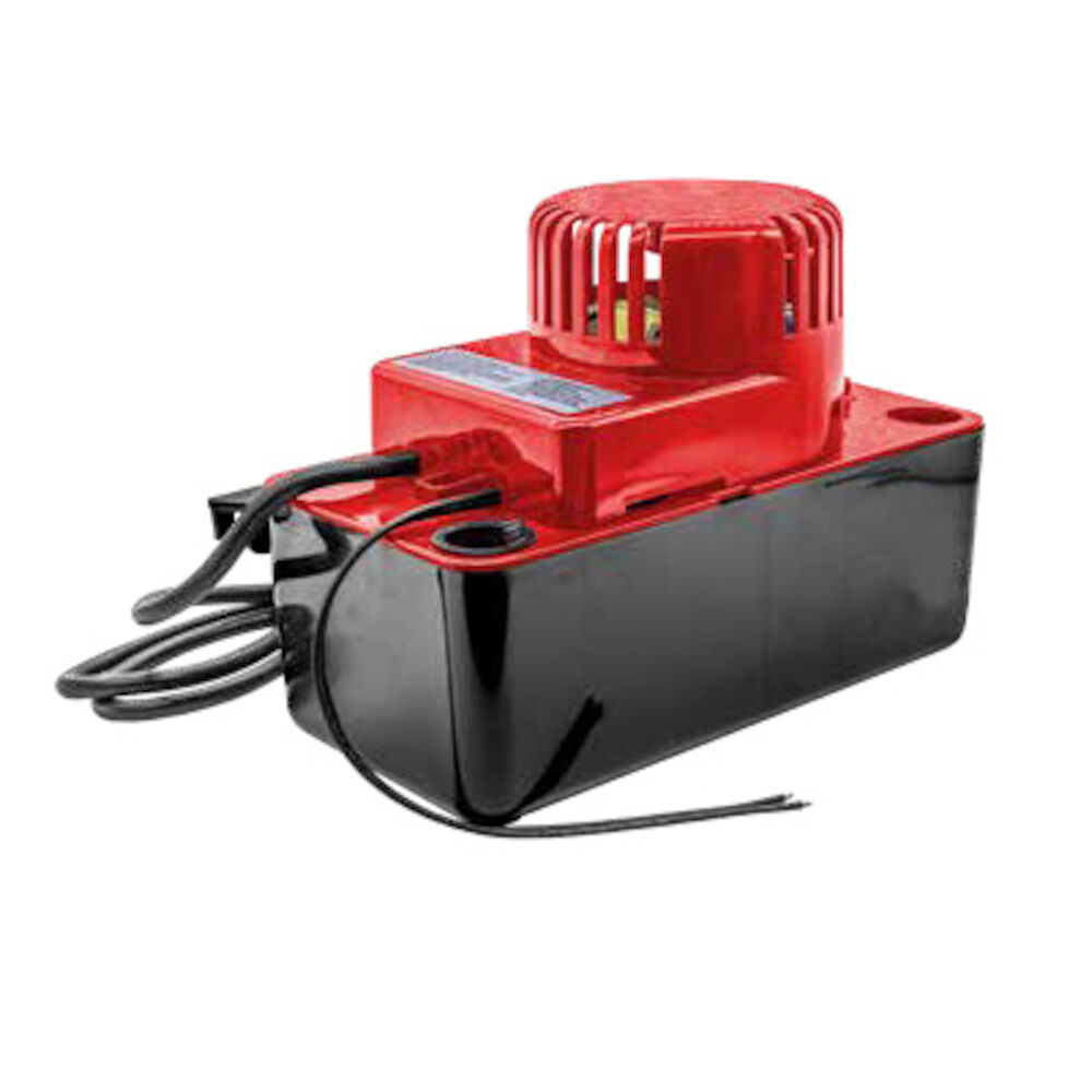 83887 Automatic Condensate Removal Tank Pump, 153 gph Flow Rate, 3/4" Inlet, 24' Shutoff Head, 110 W Power Rating