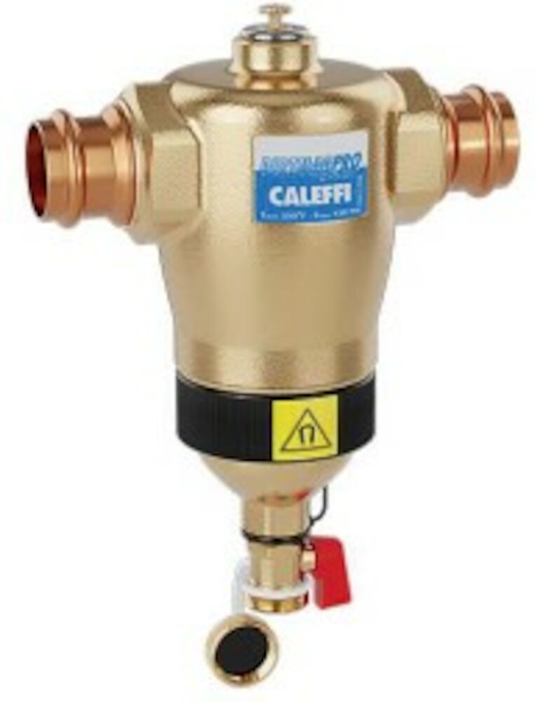 Caleffi 546306AM Dirt Separator w/ Dual Magnets, Brass