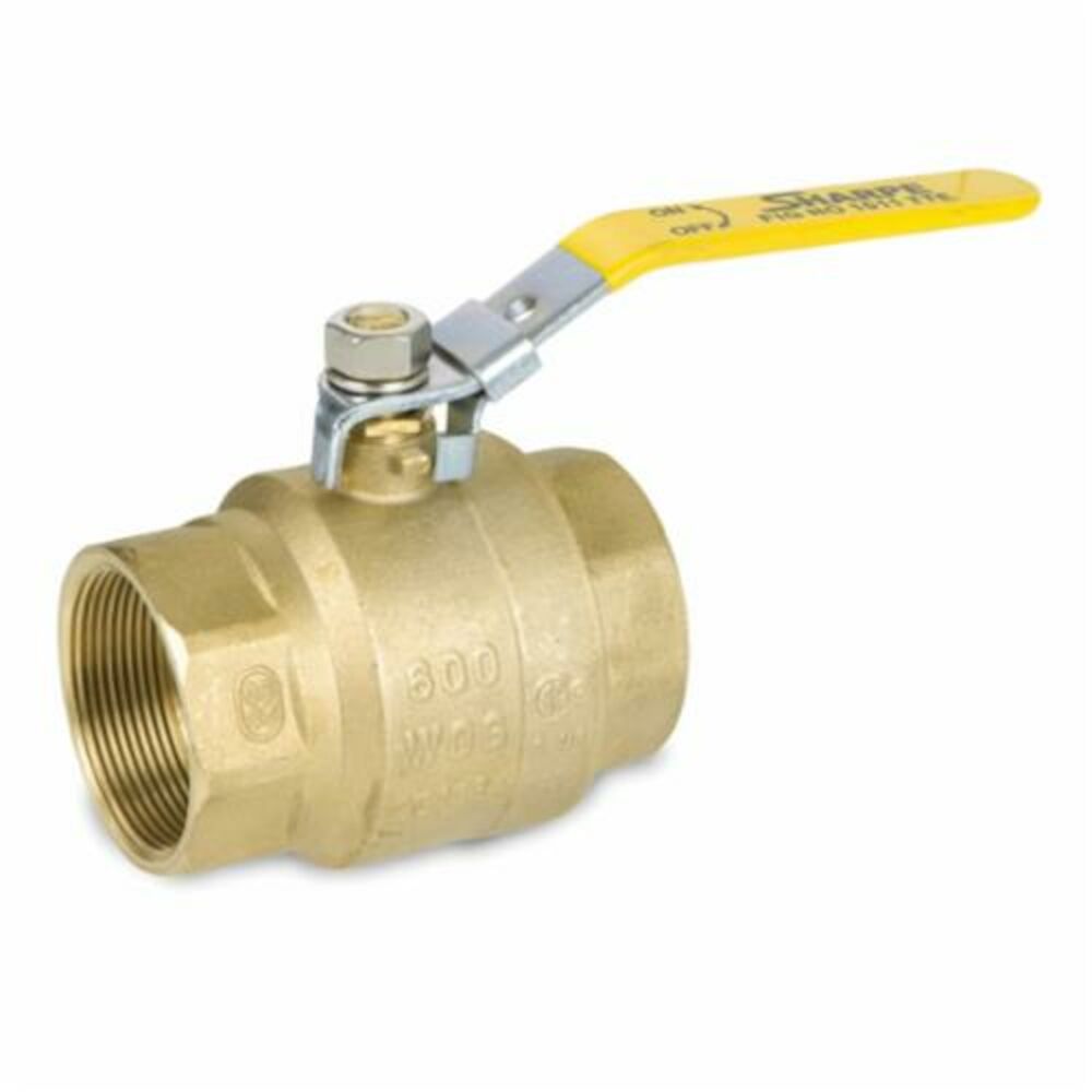 Sharpe® SV1011TTE002 10 Series Ball Valve w/ Locking Device, 1/4 in, Threaded, Full Port