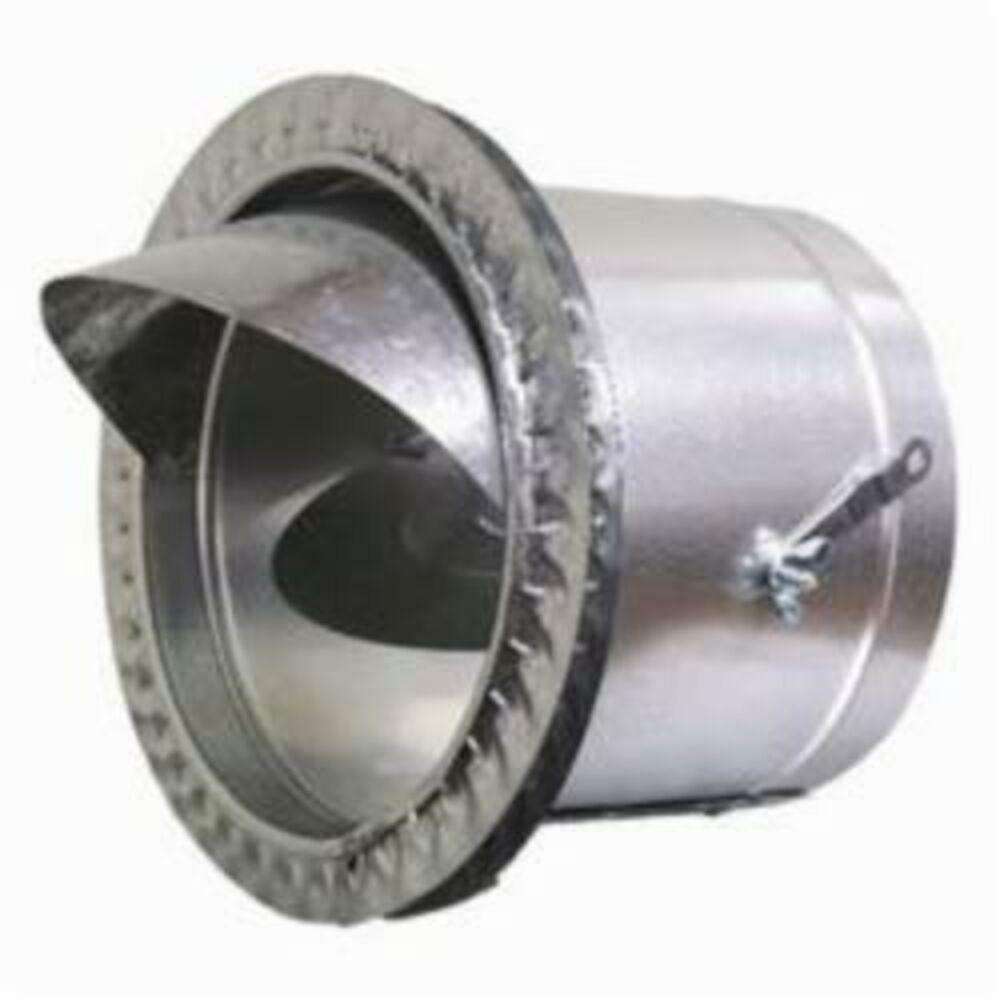 Snappy™ 93-06 Takeoff Spin-In Ductboard w/ Scoop and Damper, 6 Steel