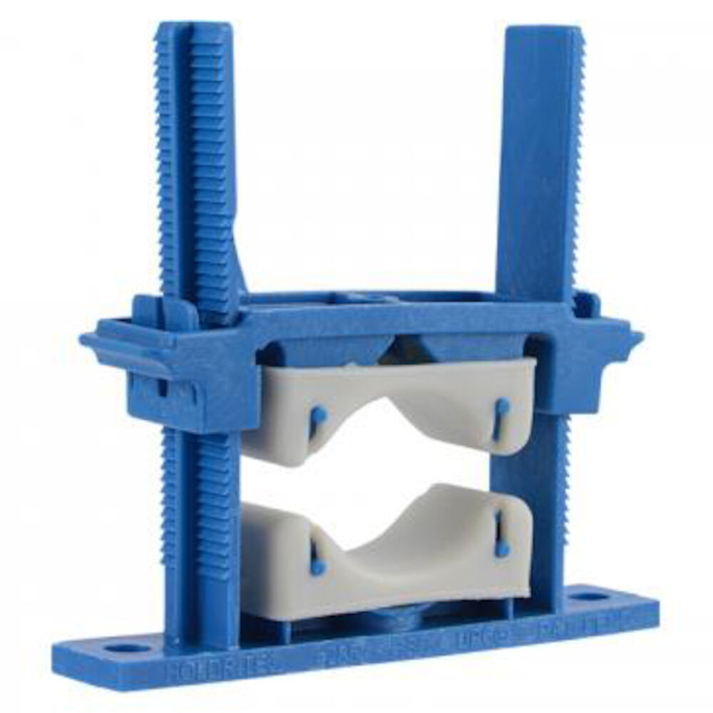 Silencer™ 285 Variable Pipe Clamp, 1 to 2" IPS/CTS Pipe/Tube, 300 lb Load, 4-3/8 in. x 4 in. - Flat