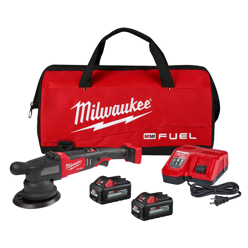 Milwaukee® Tool 2685-22HD M18 FUEL™ Random Orbital Polisher Kit, 21mm