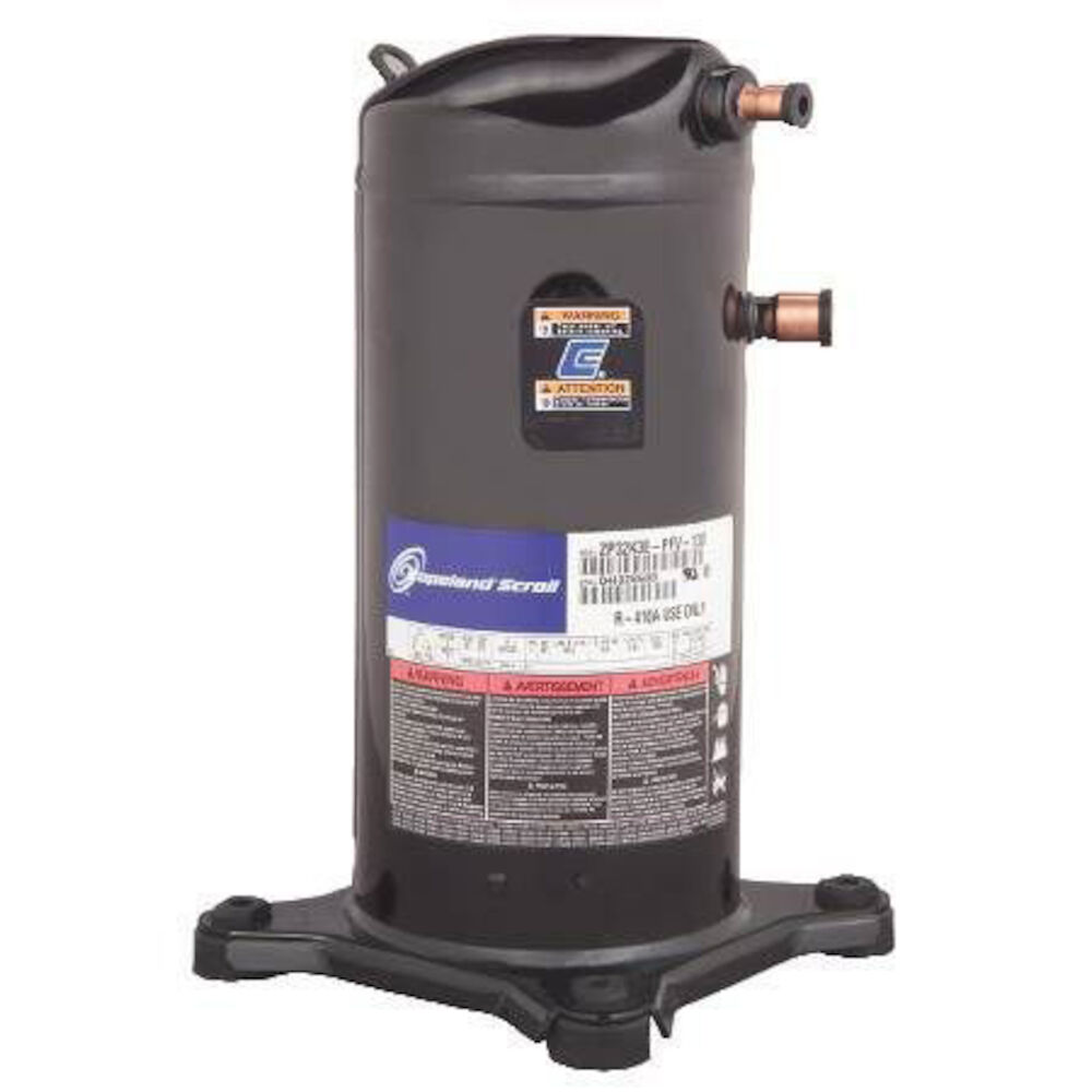 ALLIED™ 11K68 ZP Series Scroll Compressor, 2 ton Nominal, 24000 Btu/hr Cooling, 208/230 V, R-410A Refrigerant