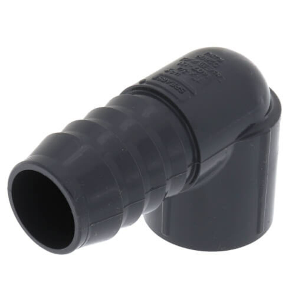 1407-211BC 1-1/2x1" INSxFPT PVC 90° PVC Insert Reducing Elbow