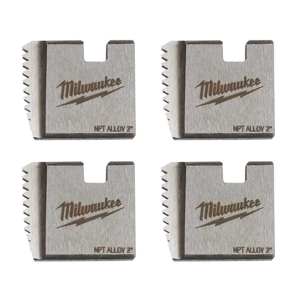 Milwaukee® Tool 48-36-1106 Alloy NPT Portable Pipe Dies, 2"
