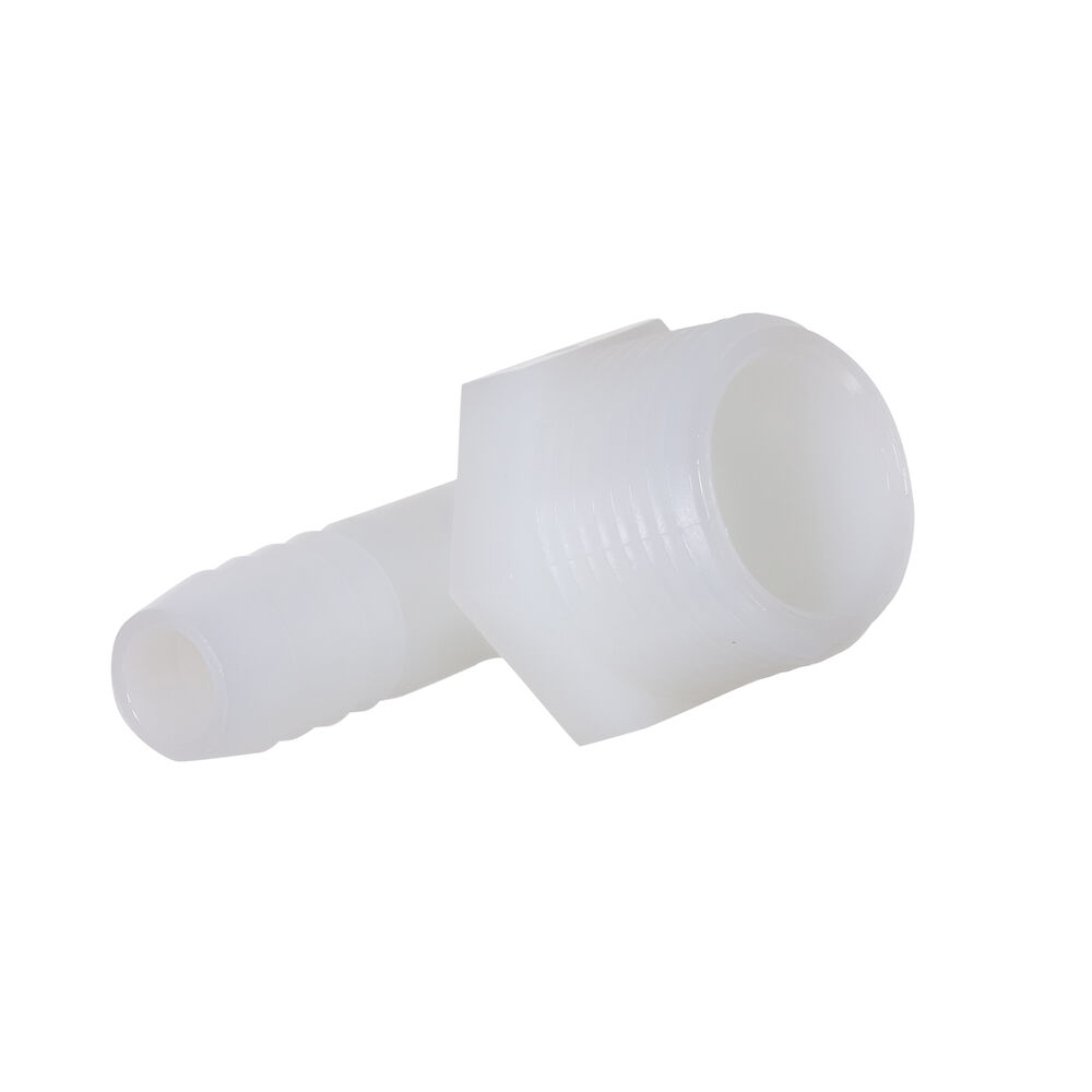 Diversitech 701-020 90 deg Elbow, 1/2x3/4 in, BarbxMNPT, Nylon, Domestic