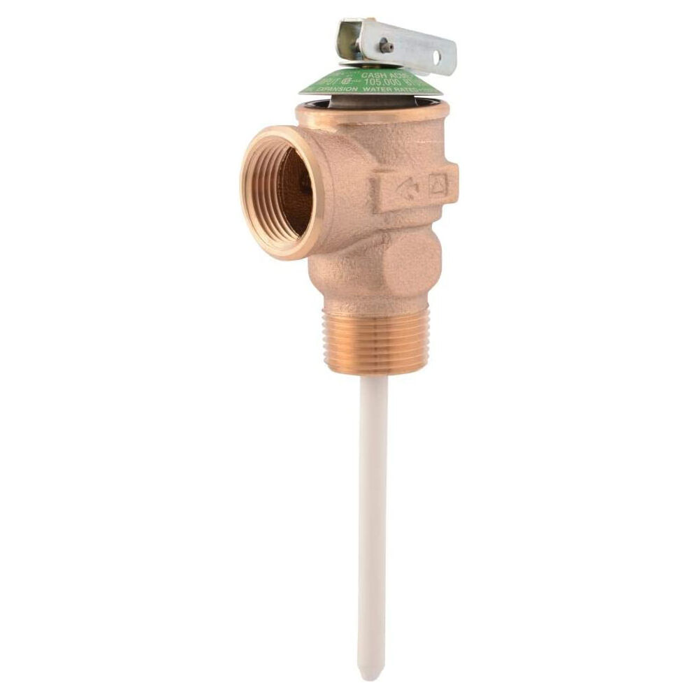 23576-0150 3/4" Lead Free NCLX Residential Temperature & Pressure Relief Valve,  MNPTxFNPT