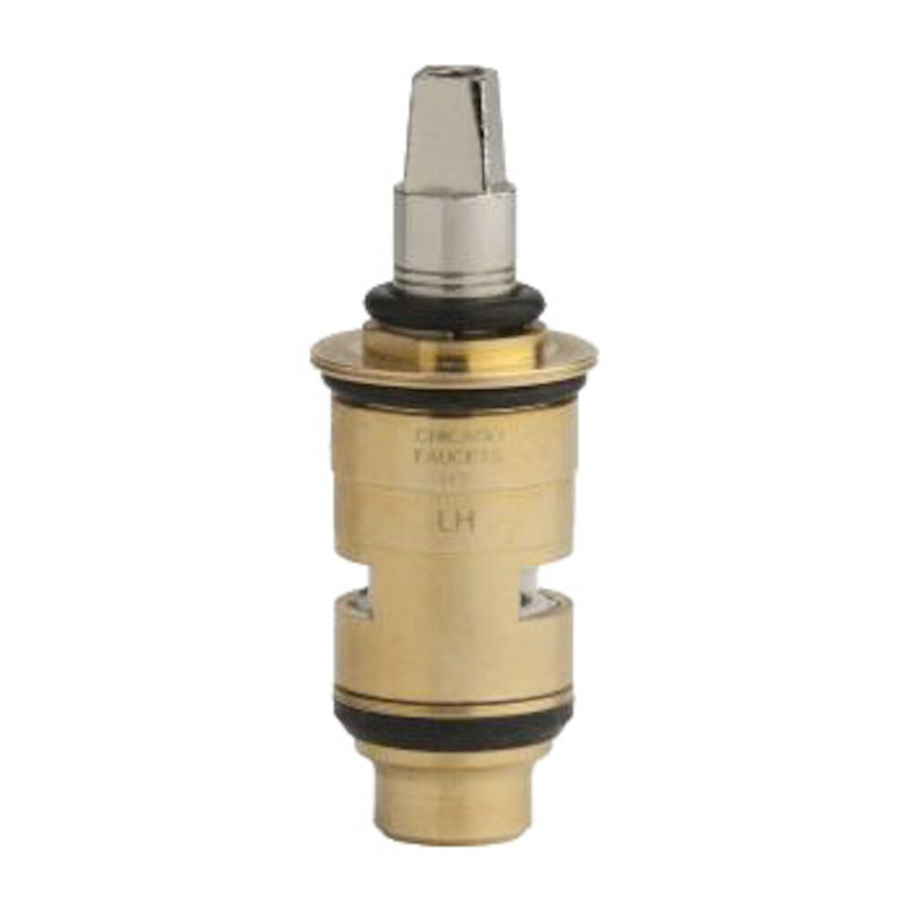 1-100XKCJKABNF 1/4-Turn Left Hand Operating Cartridge With Integrated Check Valve, For Use With 445-PVBRXKCCP Wall Mounted Manual Sink Faucet, 2-1/2" H, Ceramic Filter, Domestic, Commercial