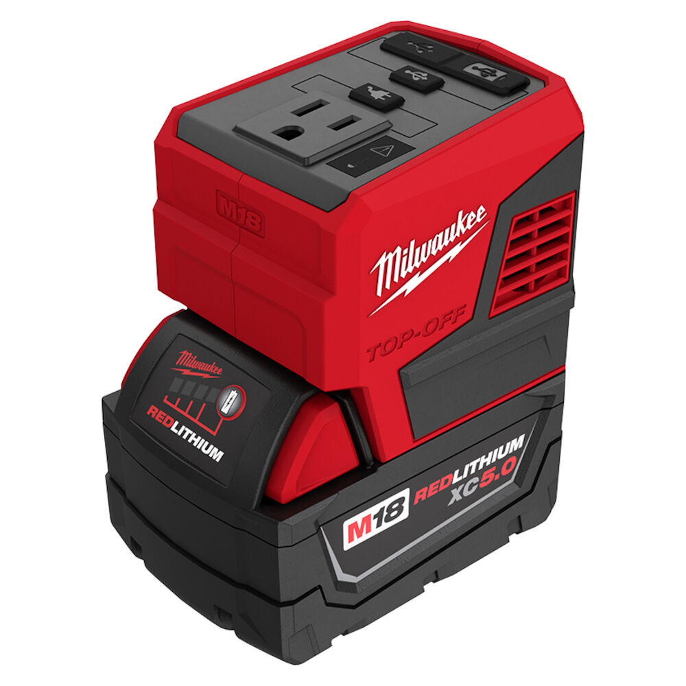 Milwaukee® Tool 2846-20 M18™ TOP-OFF™ Portable Power Supply Inverter