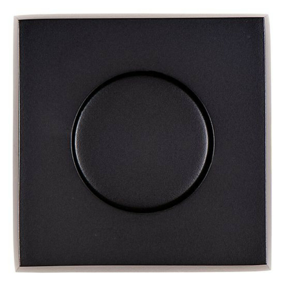 STDD-MBLK Deco Sink-Top Square Decorative Air-Activated Switch/Button 78667A-ISE, Matte Black