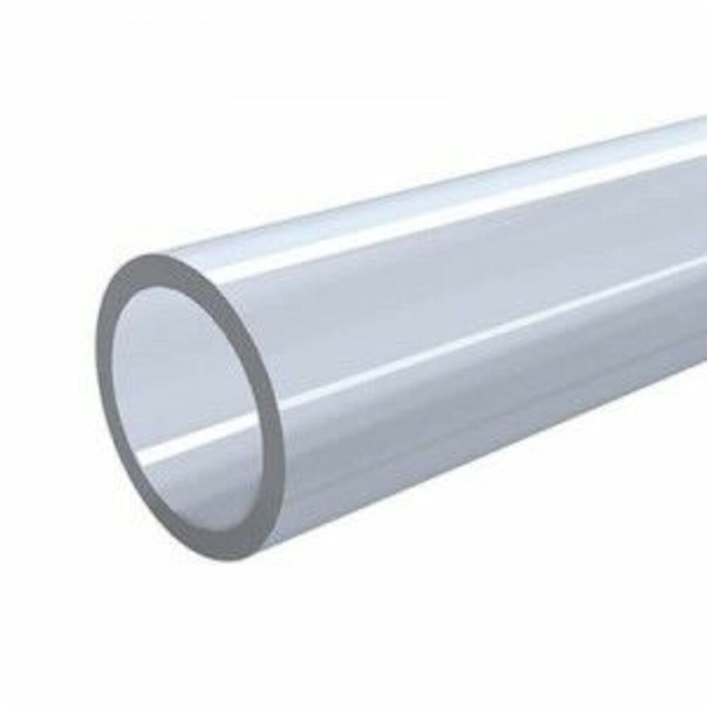PL-040 4"x10' Extruded Plain End Pipe, SCH 40, PVC, Clear