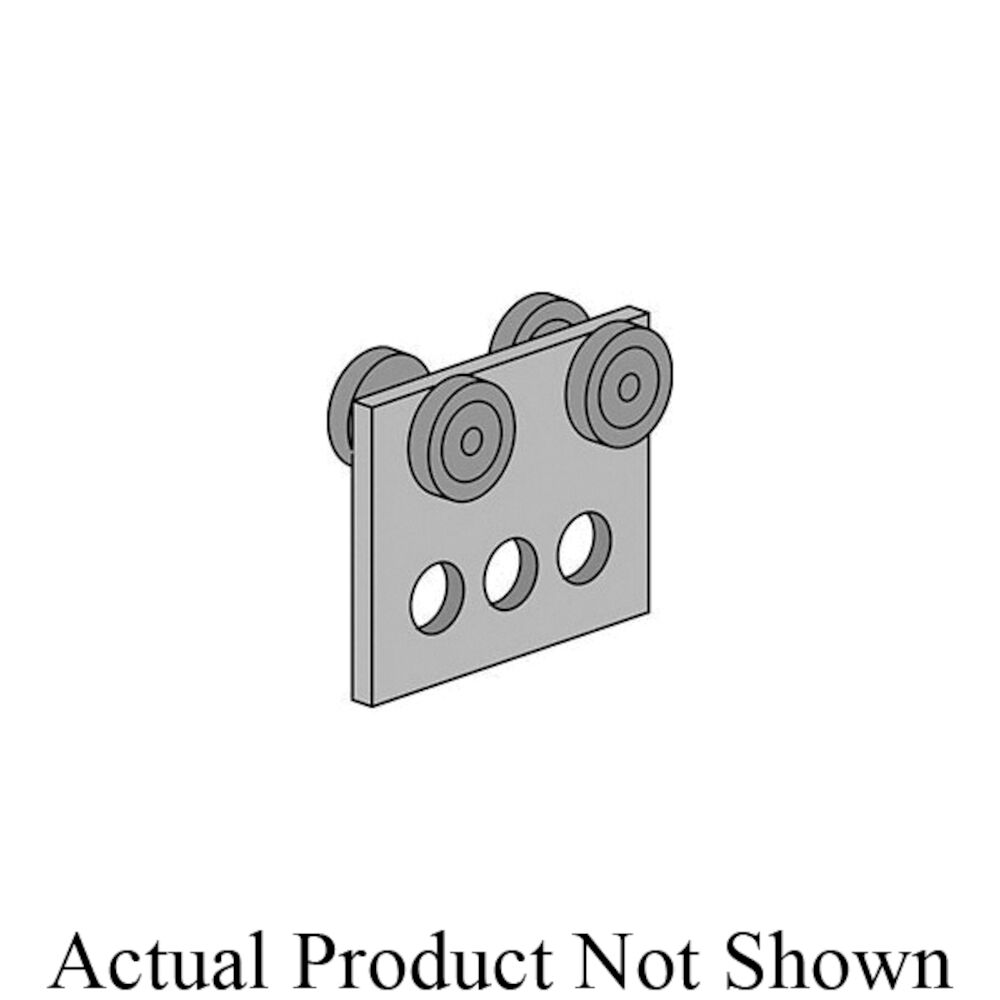 2400231409 FIG AS 2522 Wheel Trolley, 3-1/2" L x 3-5/16" H, 4 Wheels, For Use With FIG AS 200 Channels