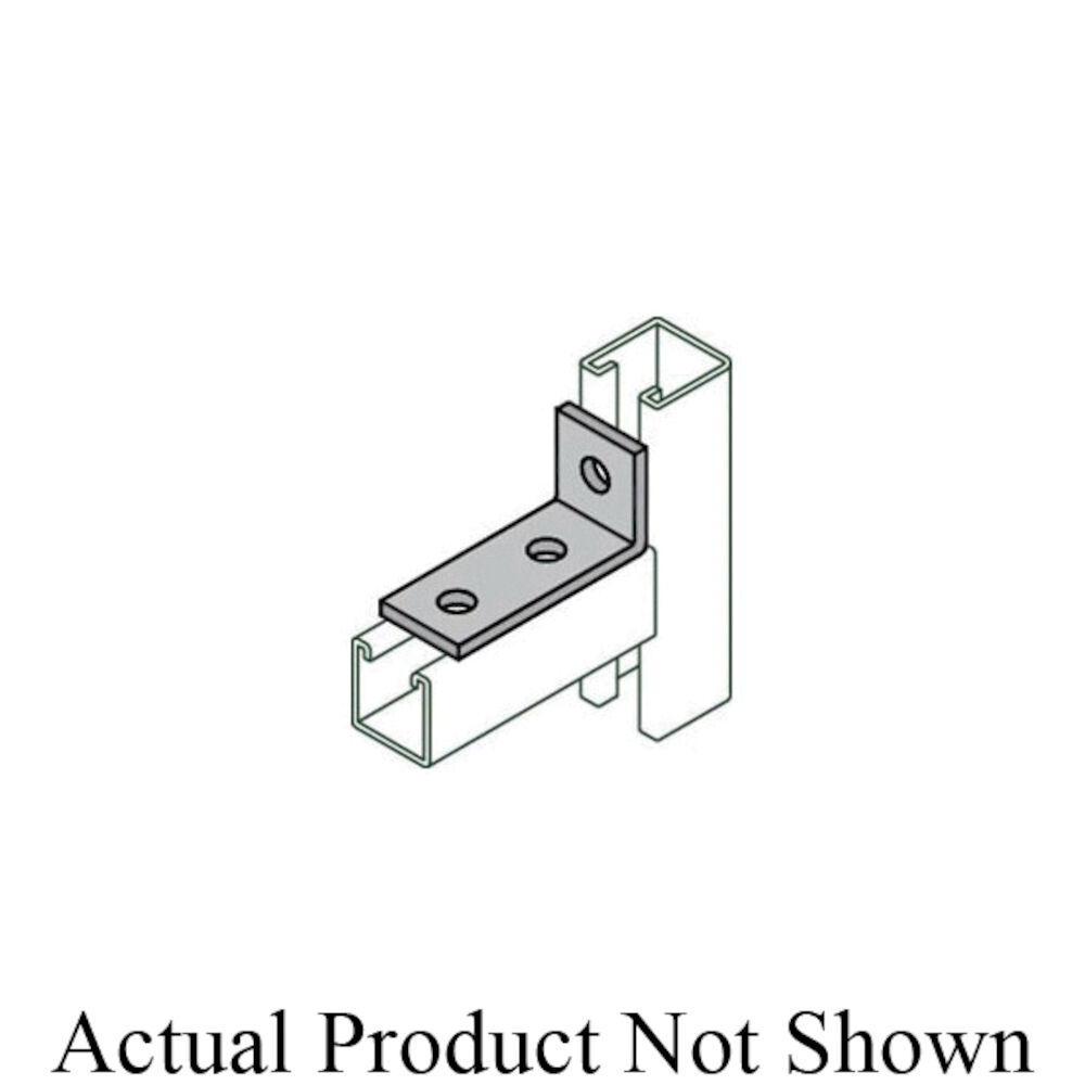 2400214207 FIG AS 745 Corner Angle, 3 Holes, 3-7/8" L x 1-5/8" W, Carbon Steel