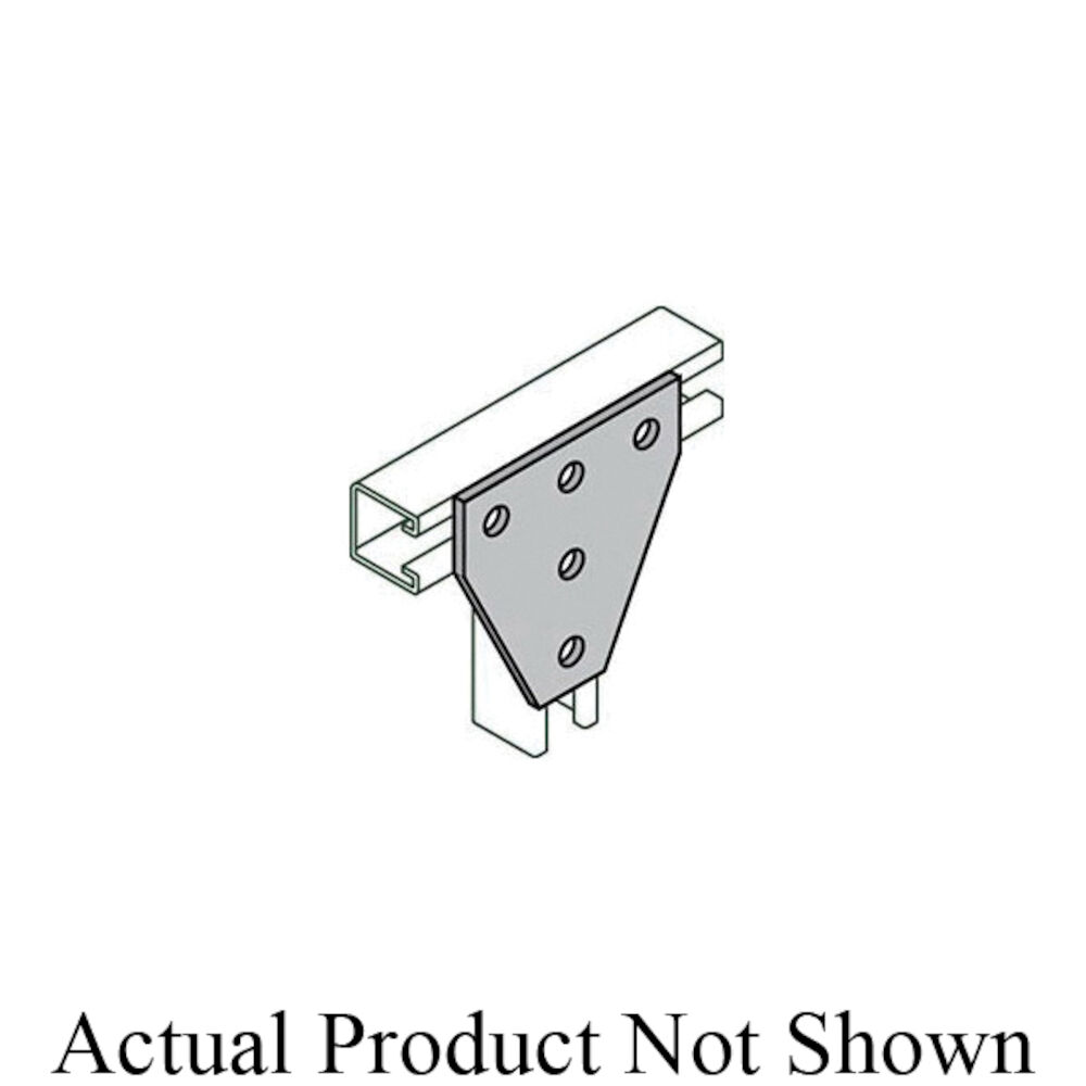 2400020109 FIG AS 854 Flat Connector, 5 Holes, 5-3/8" L x 1-5/8" W x 1/4" THK, Carbon Steel