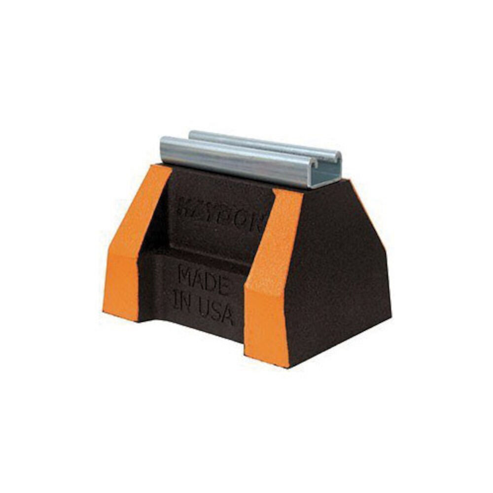 2400714024 FIG HBM-5-H-164-PG H-Block Rooftop Support System, 400 lb Load, Rubber, Pre-Galvanized, Domestic