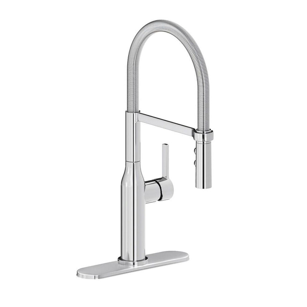 LKAV1061CR Avado Kitchen Aerated Faucet, 1.8 gpm Flow Rate, Polished Chrome, 1 Handle, 1 Faucet Hole