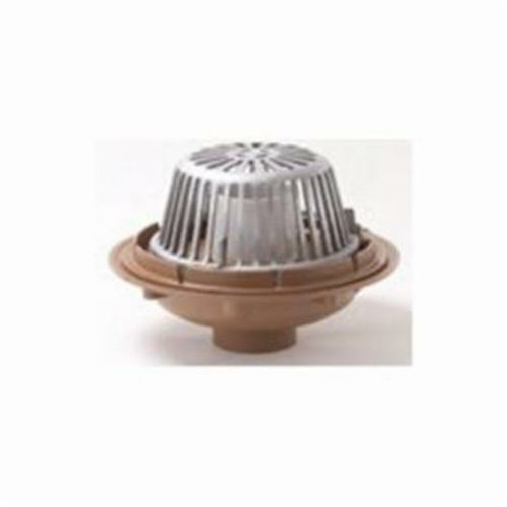 1074Y03 (-C-CID-R) Standpipe Overflow Drain With Adjustable Extension, 3" Outlet, No-Hub Connection, Cast Iron Drain